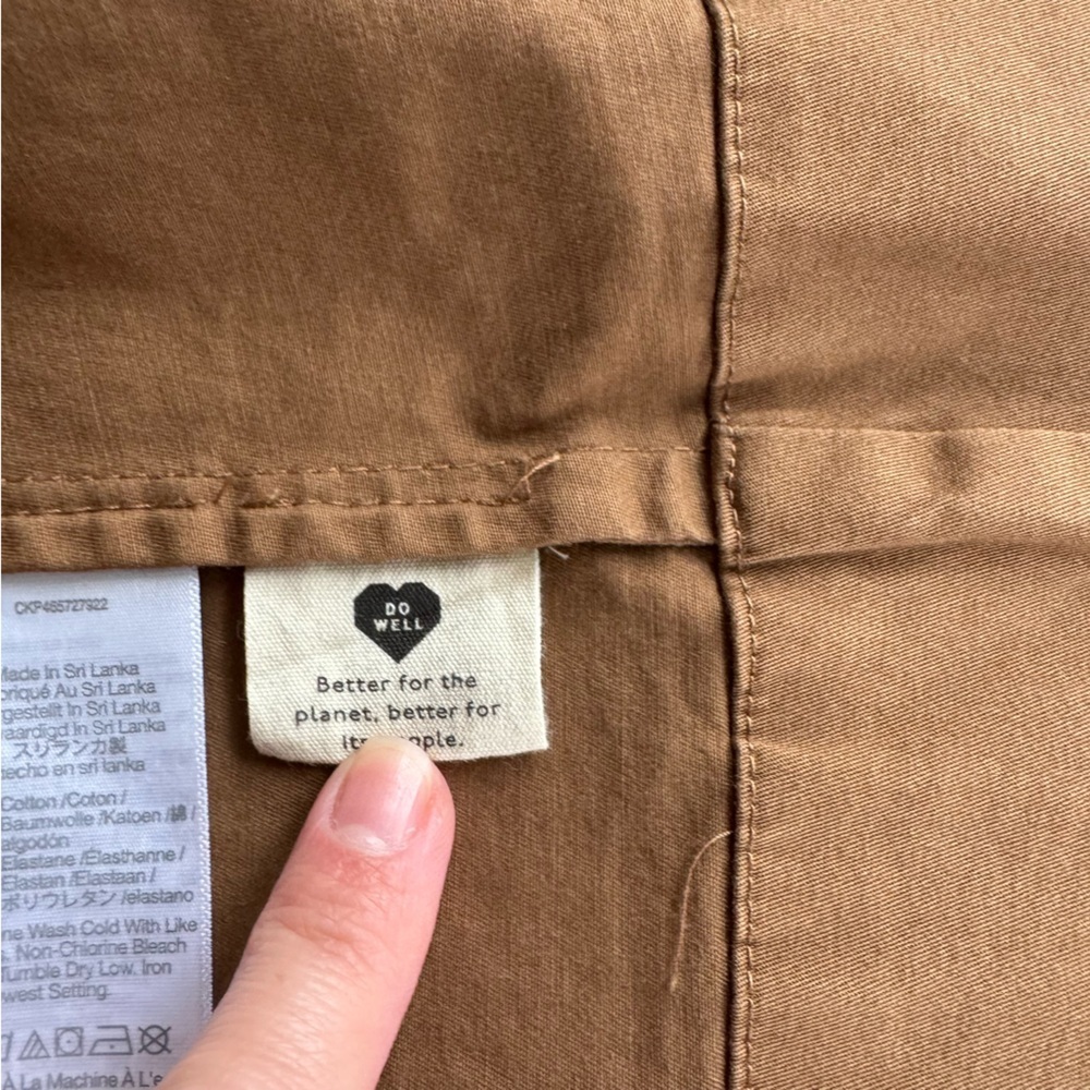 NWOT! Madewell Montrose Belted Trench Coat with Bubble Sleeves - Brown - Picture 12 of 14